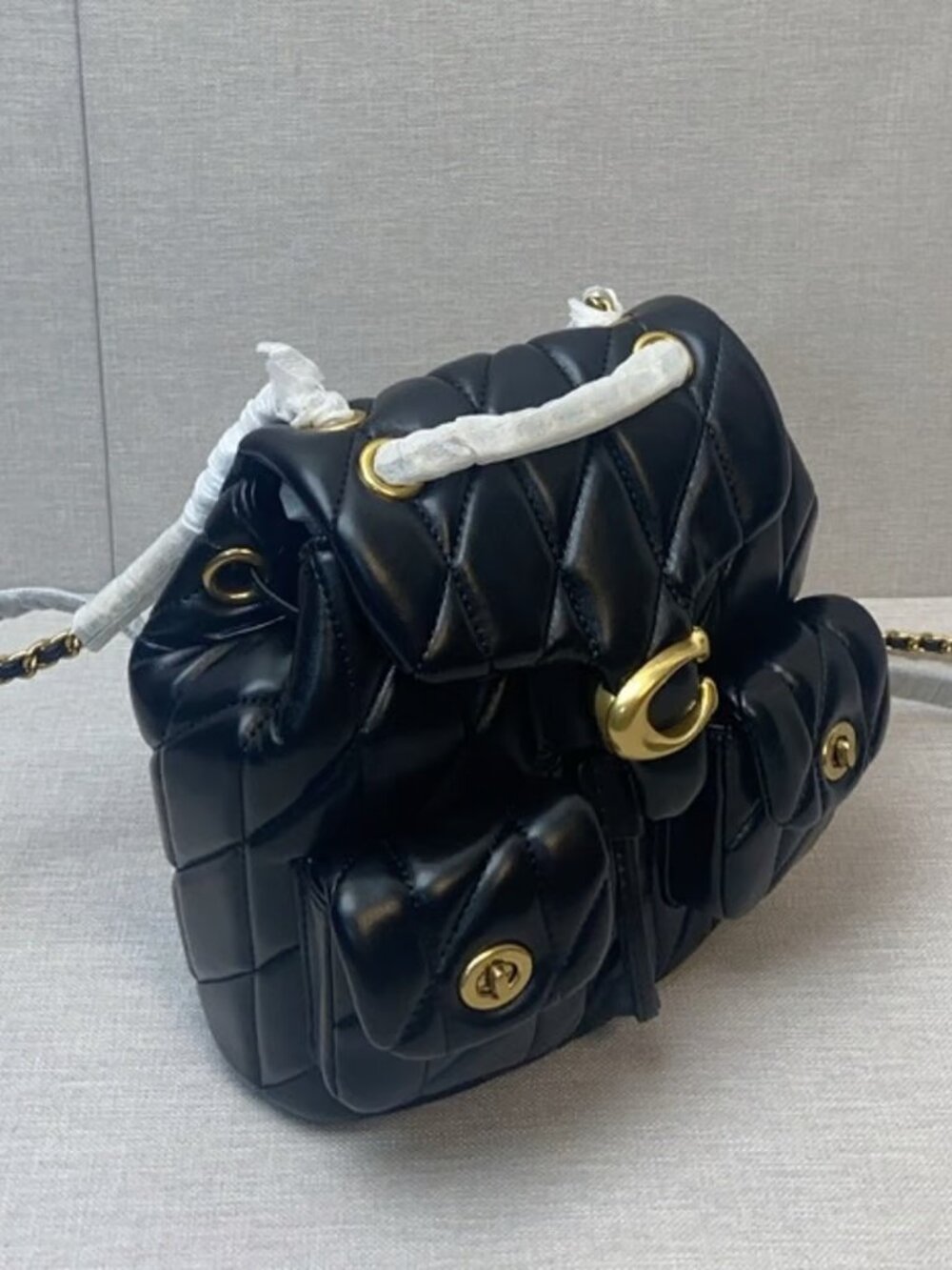 Coach Tabby 22 series small backpack - Picture 3 of 9